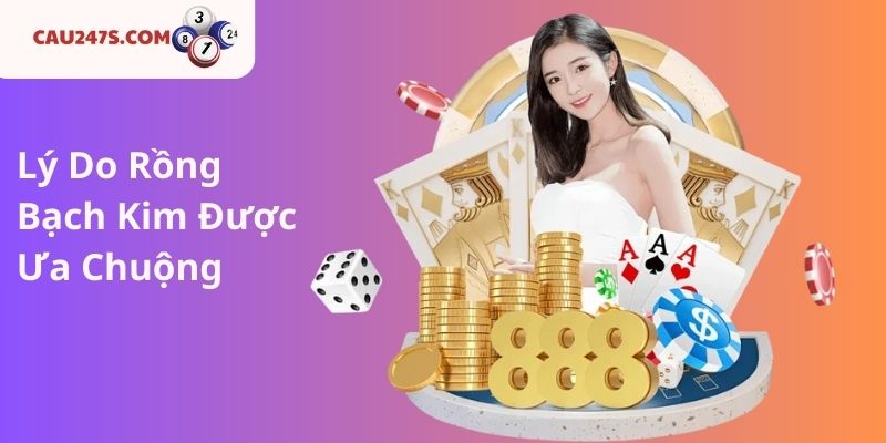 Lý Do Rồng Bạch Kim Được Ưa Chuộng