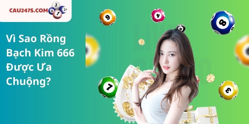 Vì Sao Rồng Bạch Kim 666 Được Ưa Chuộng?