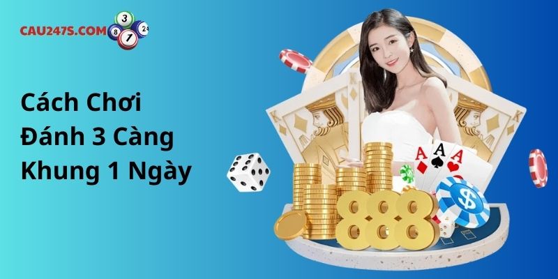 Cách Chơi Đánh 3 Càng Khung 1 Ngày