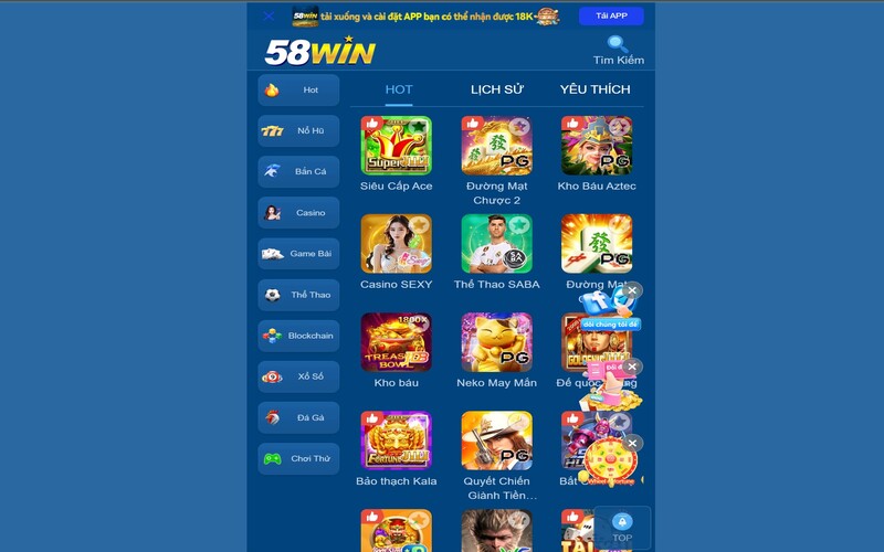 Khám phá các tựa game và dịch vụ chính