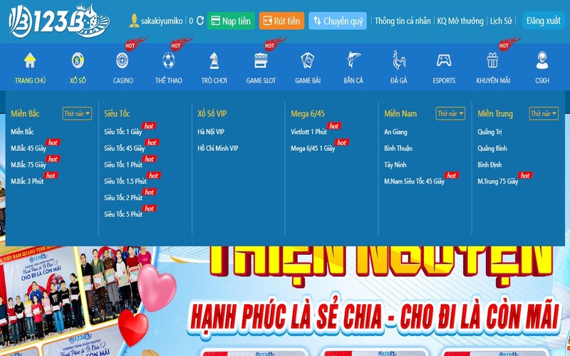 Tổng quan về game Xổ Số tại 123B