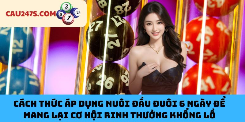 Cách thức áp dụng nuôi đầu đuôi 6 ngày để mang lại cơ hội rinh thưởng khổng lồ