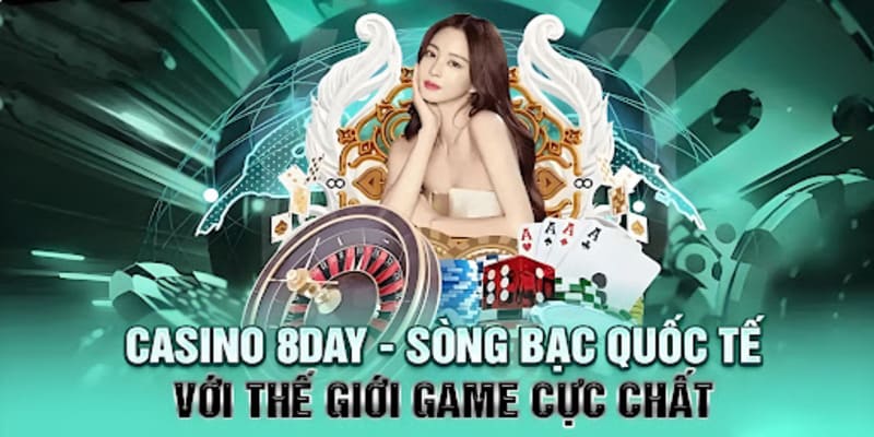 Sân khấu Live Casino 8DAY – Khi trải nghiệm là tuyệt đối