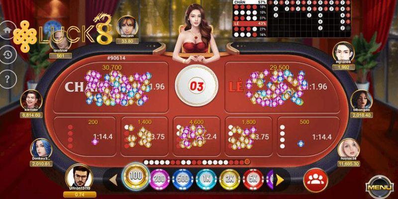 Xóc đĩa LUCK8 có khó không?