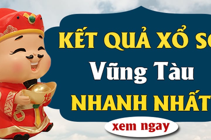 Kết quả xổ số vũng tàu hôm nay