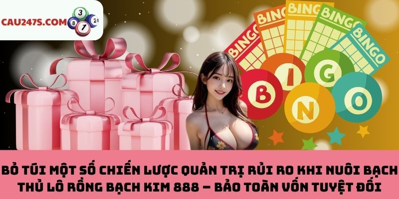 Mẹo giảm thiểu rủi ro về tài chính khi nuôi bạch thủ lô Rồng Bạch Kim 888