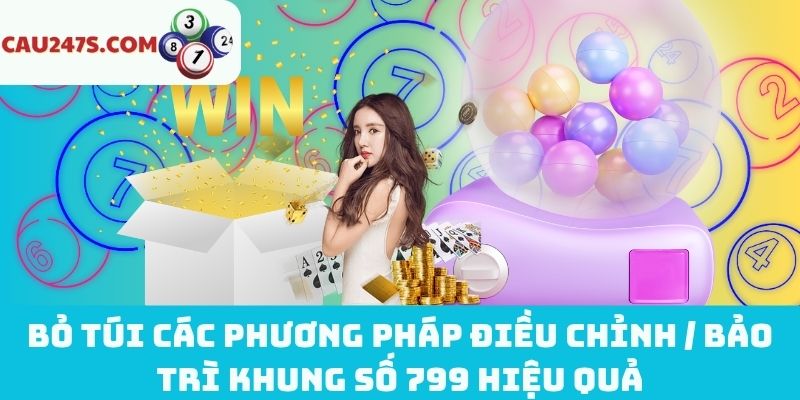 Tips điều chỉnh / bảo trì khung số 799 hiệu quả