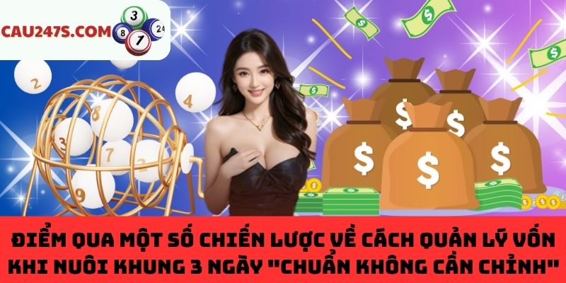 Cách quản lý vốn khi nuôi khung 3 ngày đỉnh cao từ chuyên gia