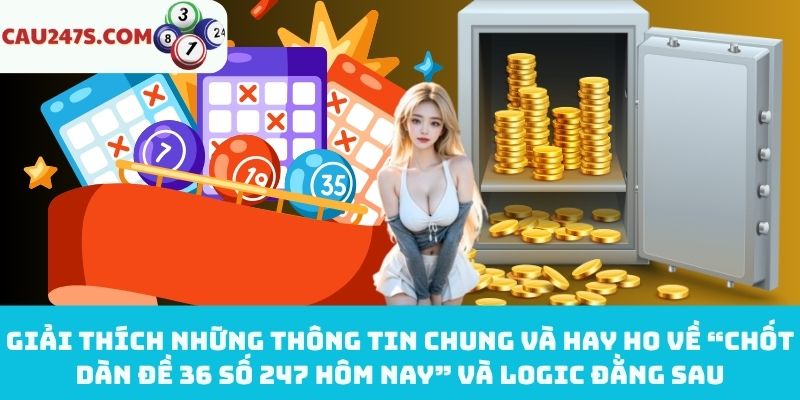 Đôi nét về chốt dàn đề 36 số 247 hôm nay