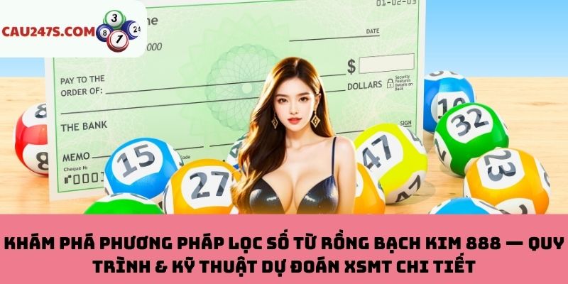 Quy trình & kỹ thuật dự đoán XSMT Rồng Bạch Kim 888