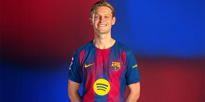 Phong cách chơi bóng độc đáo của Frenkie De Jong