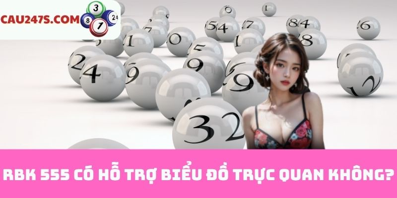 RBK 555 có hỗ trợ biểu đồ trực quan không?